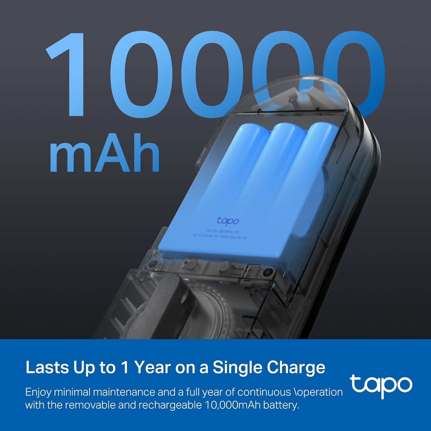 TP-Link Tapo DL110 Smart Door Lock – Keyless Entry with Fingerprint