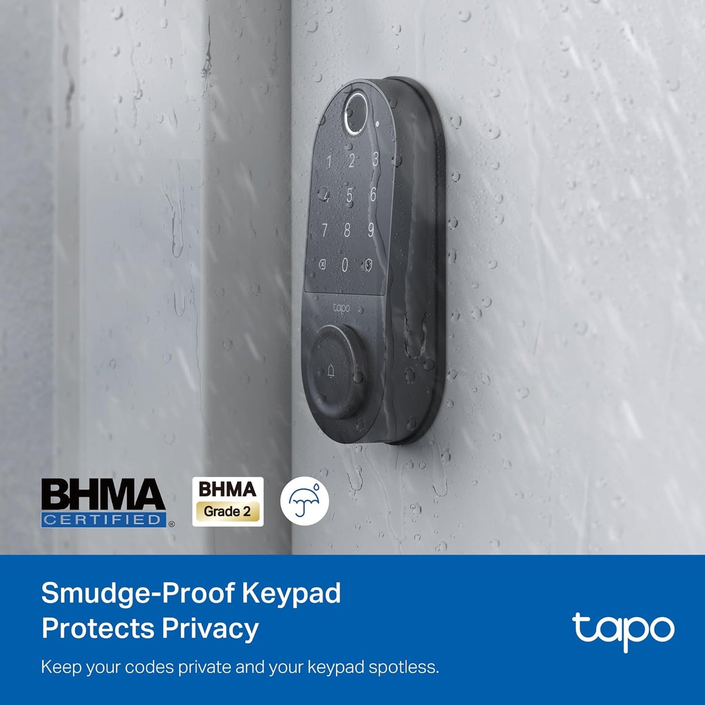 TP-Link Tapo DL110 Smart Door Lock – Keyless Entry with Fingerprint