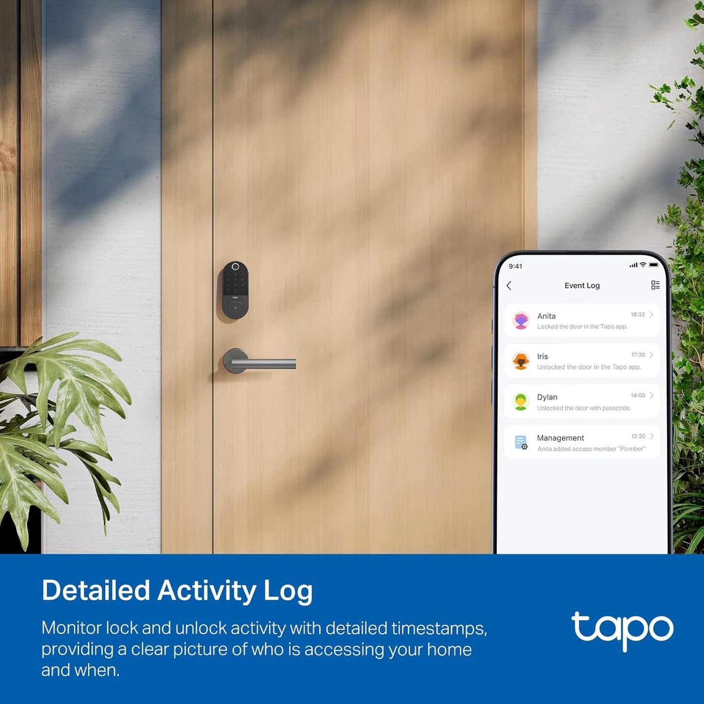 TP-Link Tapo DL110 Smart Door Lock – Keyless Entry with Fingerprint